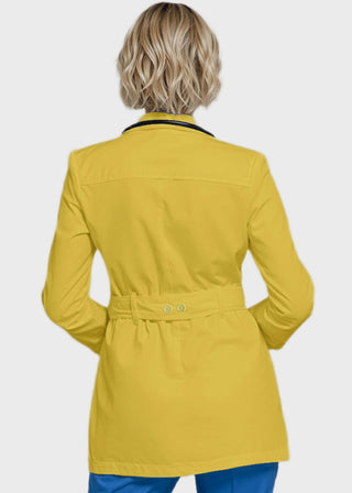 Panda Uniform Made in USA Women's 30-Inch length Short Medical Lab Coat