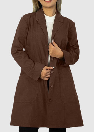 Panda Uniform Made in USA Women 36 Inch length Colored Lab Coat