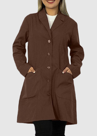 Panda Uniform Made in USA Women 36 Inch length Colored Lab Coat