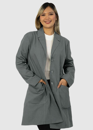 Panda Uniform Made in USA Women 36 Inch length Colored Lab Coat