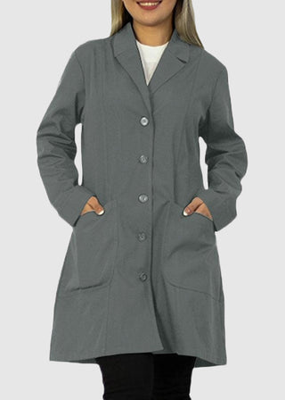 Panda Uniform Made in USA Women 36 Inch length Colored Lab Coat