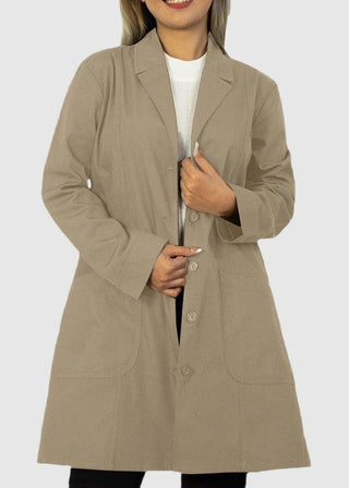 Panda Uniform Made in USA Women 36 Inch length Colored Lab Coat