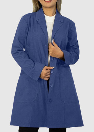 Panda Uniform Made in USA Women 36 Inch length Colored Lab Coat