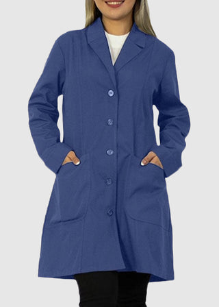 Panda Uniform Made in USA Women 36 Inch length Colored Lab Coat