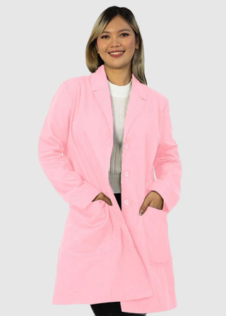 Panda Uniform Made in USA Women 36 Inch length Colored Lab Coat