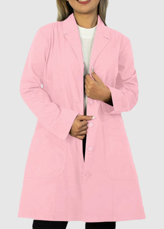 Panda Uniform Made in USA Women 36 Inch length Colored Lab Coat