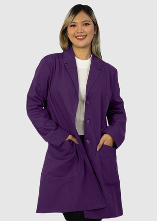 Panda Uniform Made in USA Women 36 Inch length Colored Lab Coat