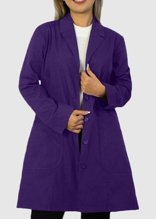 Panda Uniform Made in USA Women 36 Inch length Colored Lab Coat