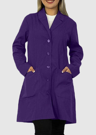 Panda Uniform Made in USA Women 36 Inch length Colored Lab Coat