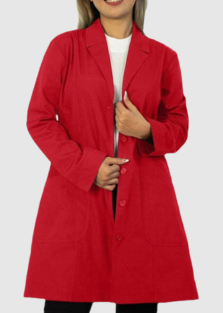 Panda Uniform Made in USA Women 36 Inch length Colored Lab Coat