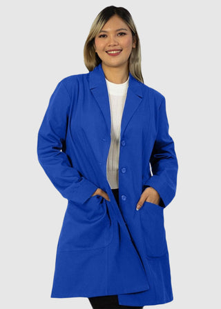 Panda Uniform Made in USA Women 36 Inch length Colored Lab Coat