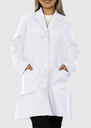 Panda Uniform Made in USA Women 36 Inch length Colored Lab Coat