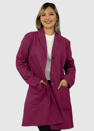 Panda Uniform Made in USA Women 36 Inch length Colored Lab Coat