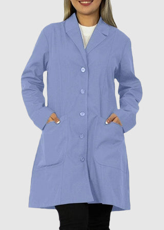 Panda Uniform Made in USA Women 36 Inch length Colored Lab Coat