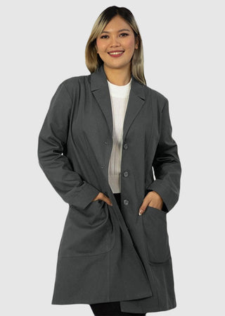 Panda Uniform Made in USA Women 36 Inch length Colored Lab Coat