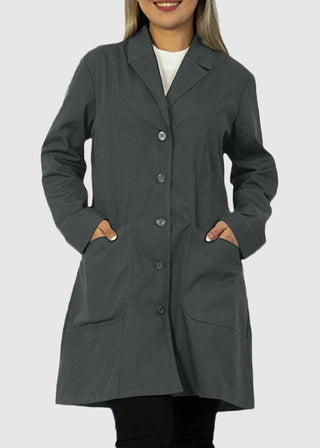 Panda Uniform Made in USA Women 36 Inch length Colored Lab Coat
