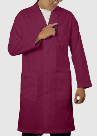 Panda Uniform Made in USA Unisex 40 Inch Colored Lab Coat