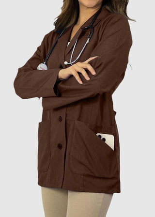 Panda Uniform Made in USA Women's 29 Inch Short Lab Coat