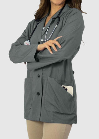 Panda Uniform Women's Short Lab Coat