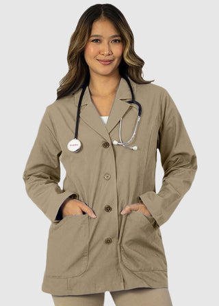 Panda Uniform Made in USA Women's 29 Inch Short Lab Coat