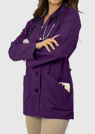 Panda Uniform Women's Short Lab Coat