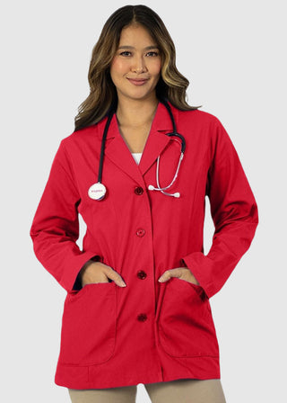 Panda Uniform Made in USA Women's 29 Inch Short Lab Coat