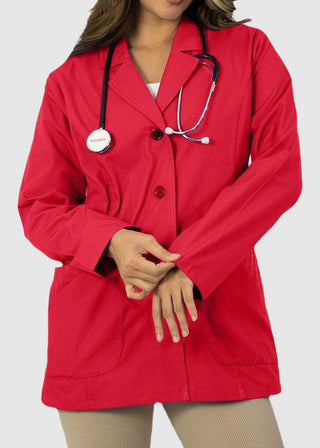 Panda Uniform Made in USA Women's 29 Inch Short Lab Coat