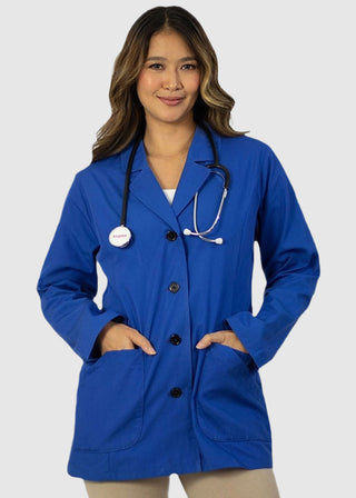 Panda Uniform Made in USA Women's 29 Inch Short Lab Coat
