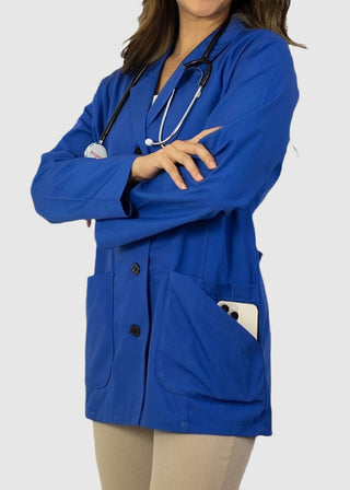 Panda Uniform Women's Short Lab Coat