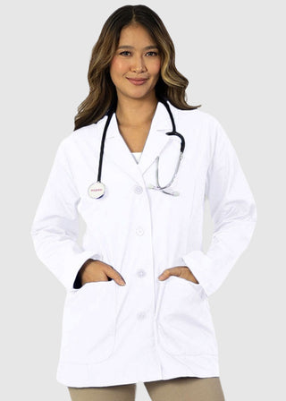 Panda Uniform Made in USA Women's 29 Inch Short Lab Coat