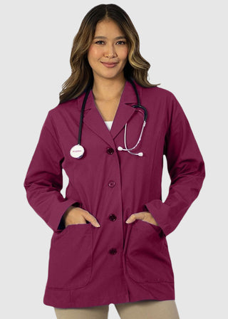 Panda Uniform Made in USA Women's 29 Inch Short Lab Coat