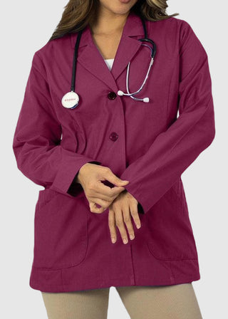 Panda Uniform Made in USA Women's 29 Inch Short Lab Coat