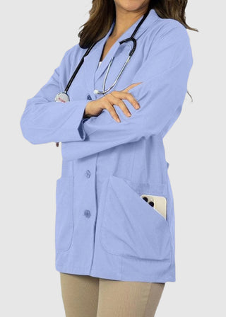 Panda Uniform Made in USA Women's 29 Inch Short Lab Coat