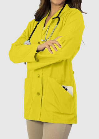 Panda Uniform Made in USA Women's 29 Inch Short Lab Coat