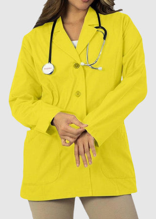 Panda Uniform Made in USA Women's 29 Inch Short Lab Coat
