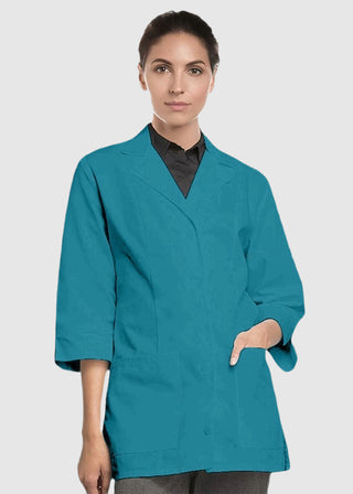 Panda Uniform Made in USA Women's 30 Inch length Colored Lab Coat
