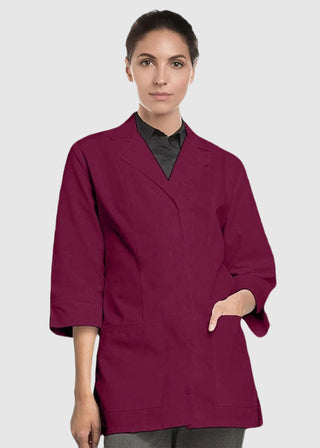Panda Uniform Made in USA Women's 30 Inch length Colored Lab Coat