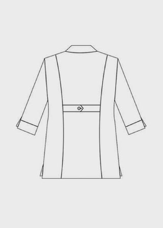 Panda Uniform Made in USA Women's 30 Inch length Colored Lab Coat
