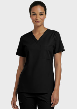Panda Uniform Unisex V-neck Nursing Scrub Top