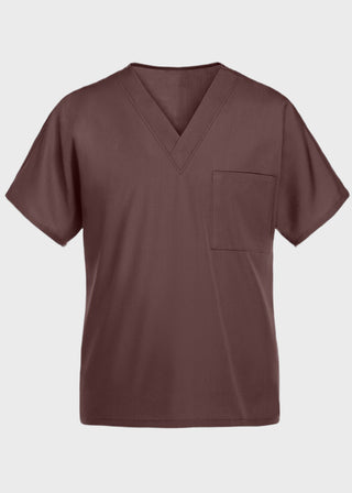 Panda Uniform Made in USA Unisex V-neck Tunic Nursing Scrub Top