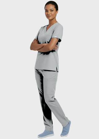 Panda Uniform Unisex V-neck Nursing Scrub Top