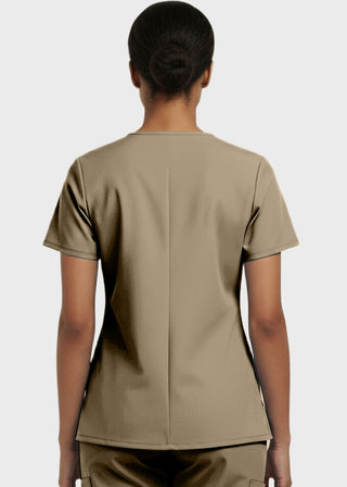 Panda Uniform Made in USA Unisex V-neck Tunic Nursing Scrub Top