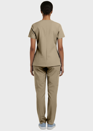 Panda Uniform Made in USA Unisex V-neck Tunic Nursing Scrub Top
