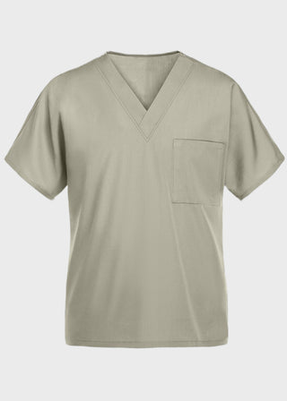 Panda Uniform Made in USA Unisex V-neck Tunic Nursing Scrub Top