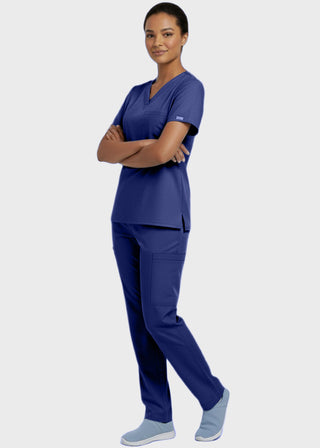 Panda Uniform Unisex V-neck Nursing Scrub Top