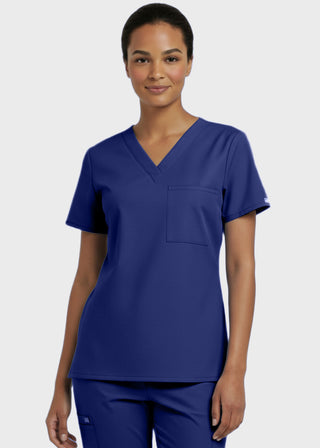 Panda Uniform Made in USA Unisex V-neck Tunic Nursing Scrub Top