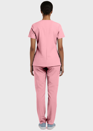 Panda Uniform Made in USA Unisex V-neck Tunic Nursing Scrub Top