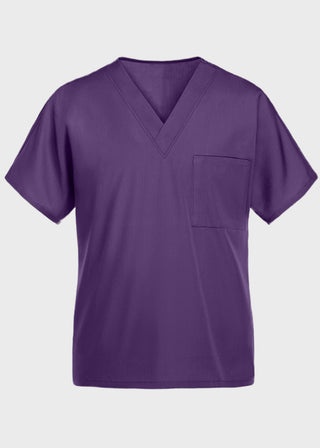 Panda Uniform Made in USA Unisex V-neck Tunic Nursing Scrub Top