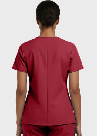 Panda Uniform Made in USA Unisex V-neck Tunic Nursing Scrub Top