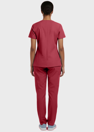 Panda Uniform Made in USA Unisex V-neck Tunic Nursing Scrub Top